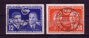DDR Michelnummer 296 - 297 gestempelt