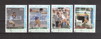 (intern: OLY296 ) Mauretanien Michelnummer 926 - 929 gestempelt (intern: OLY296 ) Mauretanien Michelnummer 926 - 929 gestempelt