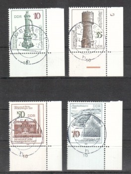 DDR Michelnummer 2993 - 2996 gestempelt