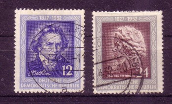 DDR Michelnummer 300 - 301 gestempelt