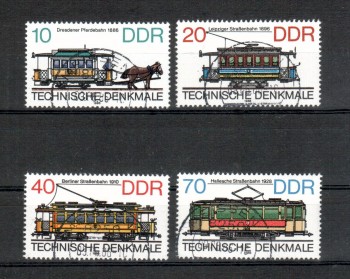 DDR Michelnummer 3015 - 3018 gestempelt