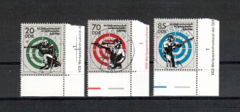 DDR Michelnummer 3045 - 3047 gestempelt