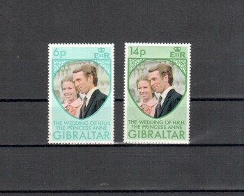 Gibraltar Michelnummer 308 - 309 postfrisch