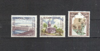 Sudan Michelnummer 200 - 202 postfrisch Sudan Michelnummer 200 - 202 postfrisch