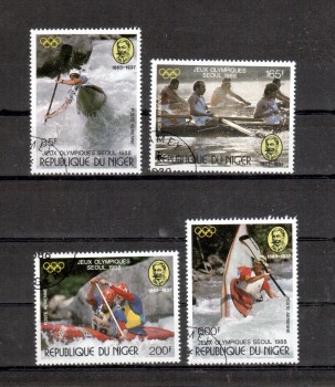 (intern: OLY312 ) Niger Michelnummer 1049 - 1052 gestempelt (intern: OLY312 ) Niger Michelnummer 1049 - 1052 gestempelt