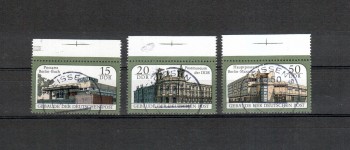 DDR Michelnummer 3145 - 3147 gestempelt