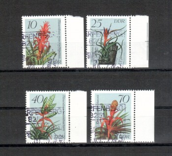 DDR Michelnummer 3149 - 3152 gestempelt