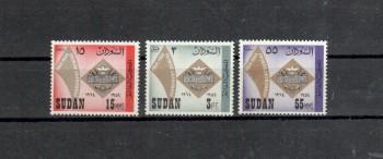 Sudan Michelnummer 206 - 208 postfrisch Sudan Michelnummer 206 - 208 postfrisch