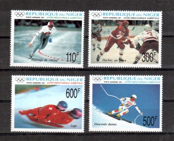 (intern: OLY314 ) Niger Michelnummer 1122 - 1125 postfrisch (intern: OLY314 ) Niger Michelnummer 1122 - 1125 postfrisch