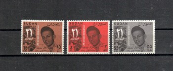 Sudan Michelnummer 212 - 214 postfrisch Sudan Michelnummer 212 - 214 postfrisch