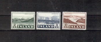 Island Michelnummer 316 - 318 postfrisch