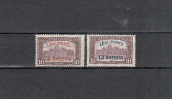 Ungarn Michelnummer 320 - 321 postfrisch Falz Ungarn Michelnummer 320 - 321 postfrisch Falz