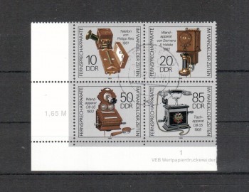 DDR Michelnummer 3226 - 3229 gestempelt