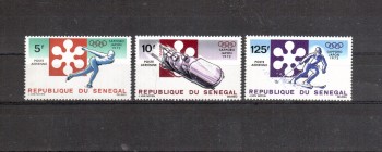 (intern: OLY322 ) Senegal Michelnummer 479 - 481 postfrisch (intern: OLY322 ) Senegal Michelnummer 479 - 481 postfrisch