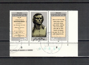 DDR Michelnummer 3254 - 3255 gestempelt