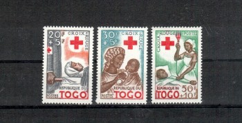 Togo Michelnummer 268 - 270 postfrisch 