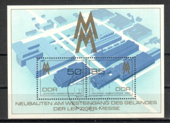 DDR Michelnummer 3267 - 3268 Block 99 gestempelt