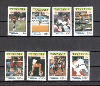 (intern: OLY326 ) Tansania Michelnummer 804 - 811 postfrisch (intern: OLY326 ) Tansania Michelnummer 804 - 811 postfrisch