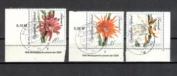 DDR Michelnummer 3276 - 3278 gestempelt