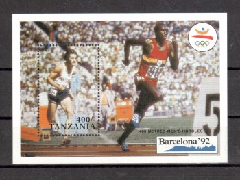 (intern: OLY327 ) Tansania Michelnummer Block 137 postfrisch (intern: OLY327 ) Tansania Michelnummer Block 137 postfrisch