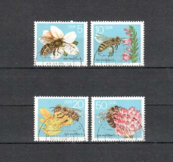 DDR Michelnummer 3295 - 3298 gestempelt