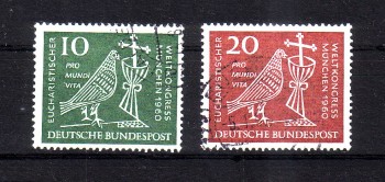 BRD Michelnummer 330-331 gestempelt BRD Michelnummer 330-331 gestempelt