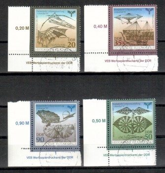 DDR Michelnummer 3311 - 3314 gestempelt