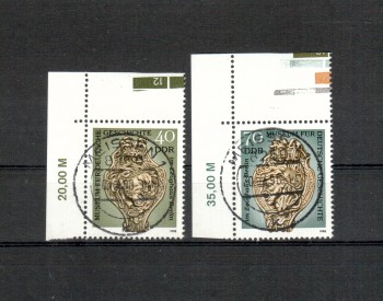 DDR Michelnummer 3318 - 3319 gestempelt