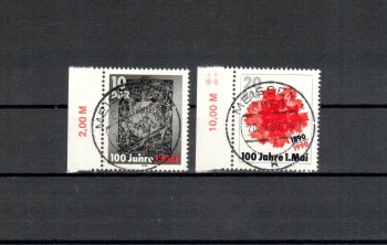 DDR Michelnummer 3322 - 3323 gestempelt