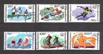 (intern: OLY332 ) Togo Michelnummer 1168 - 1173 A gestempelt (intern: OLY332 ) Togo Michelnummer 1168 - 1173 A gestempelt