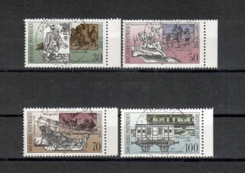 DDR Michelnummer 3354 - 3357 gestempelt