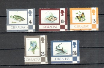 Gibraltar Michelnummer 353,357,358,360,361 III (Jahreszahl 1981) postfrisch