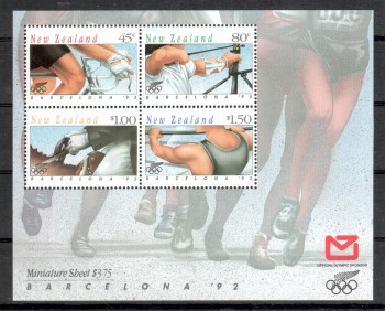 (intern: OLY360 ) Neuseeland Michelnummer Block 32 postfrisch (intern: OLY360 ) Neuseeland Michelnummer Block 32 postfrisch