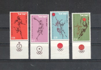(intern: OLY364 ) Israel Michelnummer 304 - 307 postfrisch (intern: OLY364 ) Israel Michelnummer 304 - 307 postfrisch