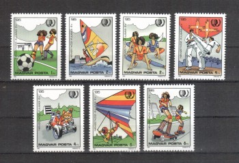 Ungarn Michelnummer 3751 - 3757 postfrisch Ungarn Michelnummer 3751 - 3757 postfrisch