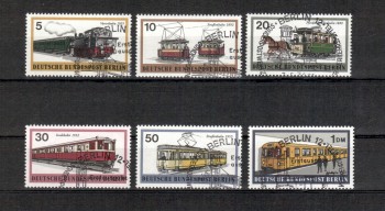 Berlin Michelnummer 379 - 384 gestempelt Berlin Michelnummer 379 - 384 gestempelt