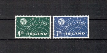 Island Michelnummer 390 - 391 postfrisch