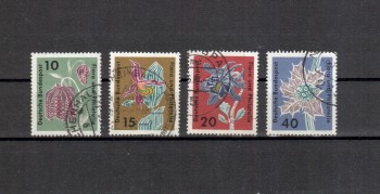 BRD Michelnummer 392-395 gestempelt BRD Michelnummer 392-395 gestempelt