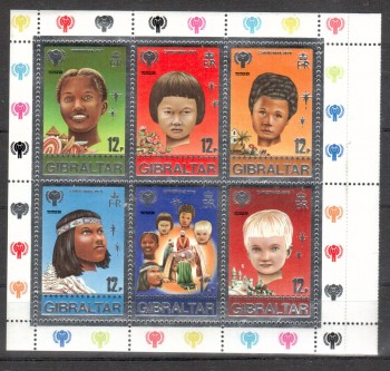 Gibraltar Michelnummer Block 6 postfrisch