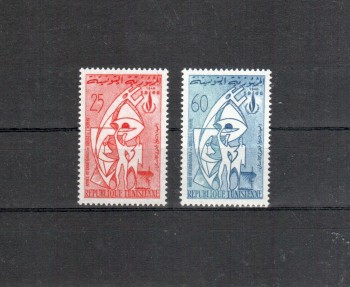 Tunsesien Michelnummer 692 - 693 postfrisch 