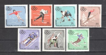 (intern: OLY404 ) Mongolei Michelnummer 472 - 478 postfrisch