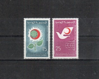 Tunsesien Michelnummer 703 - 704 postfrisch 