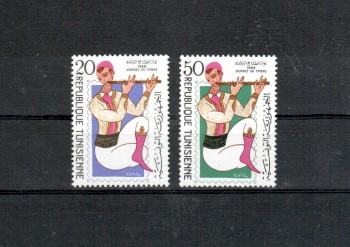 Tunsesien Michelnummer 705 - 706 postfrisch 