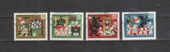 BRD Michelnummer 408-411 gestempelt