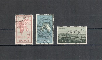 Norwegen Michelnummer 411 - 413 gestempelt