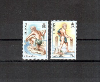 Gibraltar Michelnummer 416 - 417 postfrisch