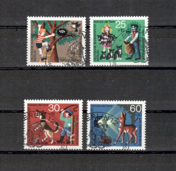 Berlin Michelnummer 418 - 421 gestempelt Berlin Michelnummer 418 - 421 gestempelt