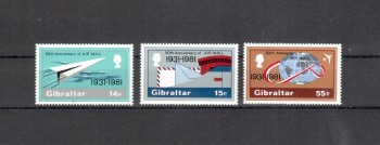 Gibraltar Michelnummer 426 - 428 postfrisch