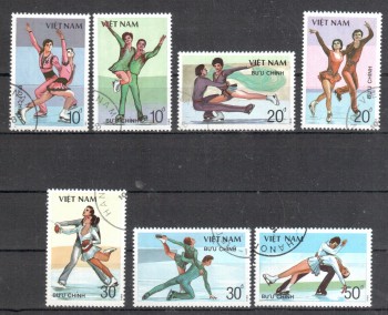 (intern: OLY427 ) Vietnam Michelnummer 2044 - 2050 gestempelt