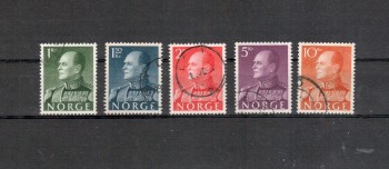 Norwegen Michelnummer 428 - 432 x gestempelt